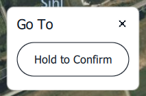 Goto Waypoint Confirmation AMC