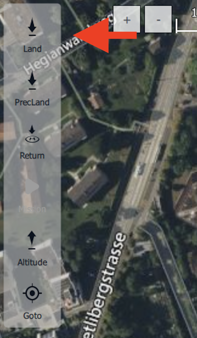 Land Action Button AMC