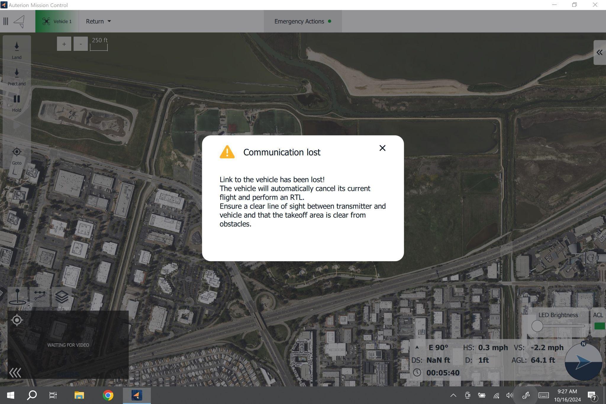 AMC Communication Lost Popup