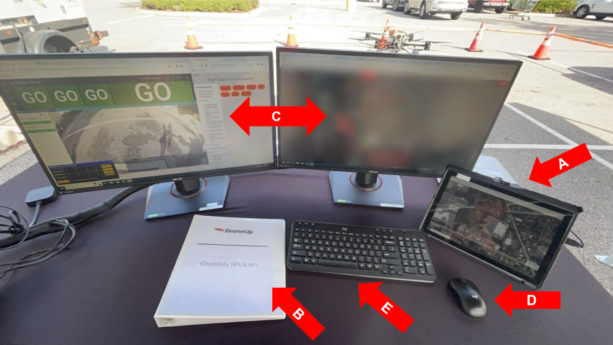 RPIC Control Station and RPIC Tablet