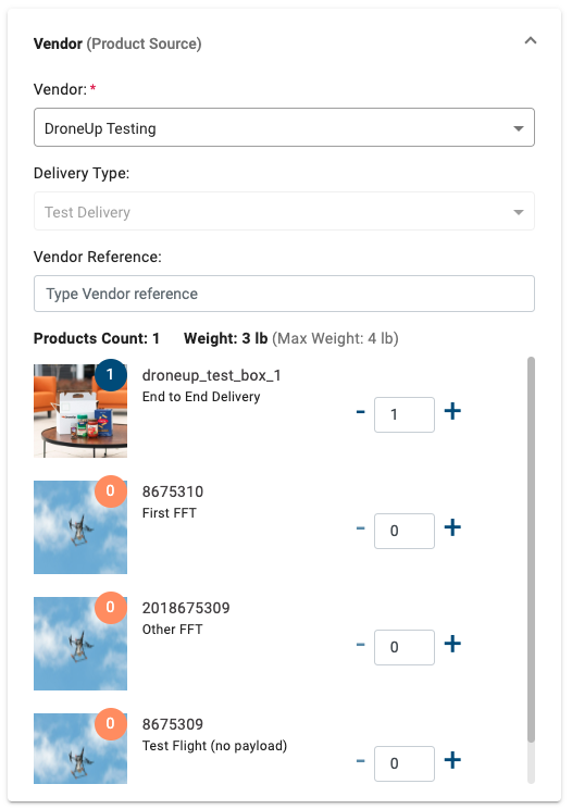 HubOps Web Application Product Selection