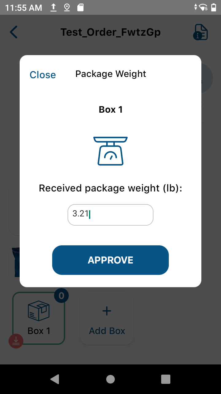 HubOps MCA Weight Approval